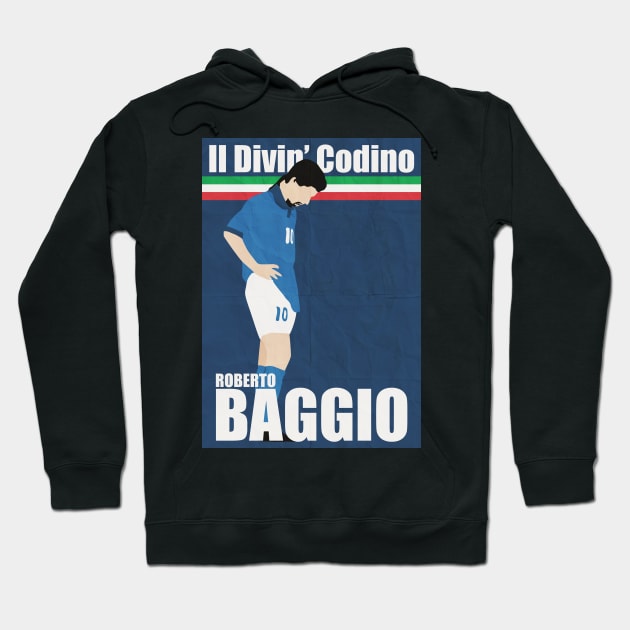 Roberto Baggio Hoodie by johnsalonika84